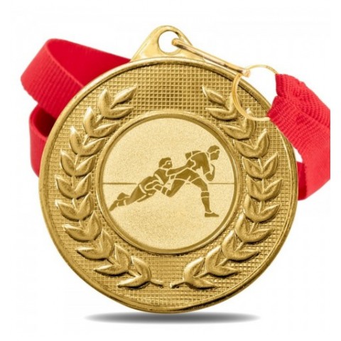 Medalla Rugby 5878 Oro Ø50mm