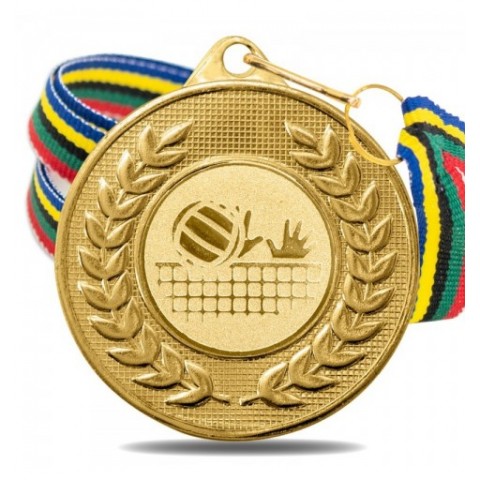 Medalla Voleibol 5878 Oro Ø50mm