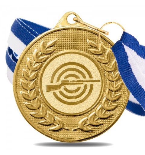 Medalla Tiro 5878 Oro Ø50mm