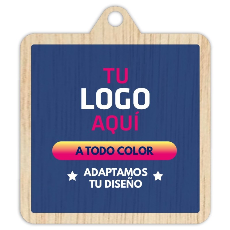 Medalla Madera 5004 Ø70mm Personalizada
