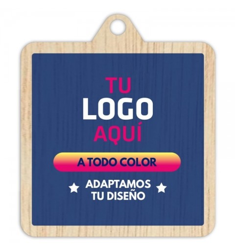 Medalla Madera 5004 Ø70mm Personalizada
