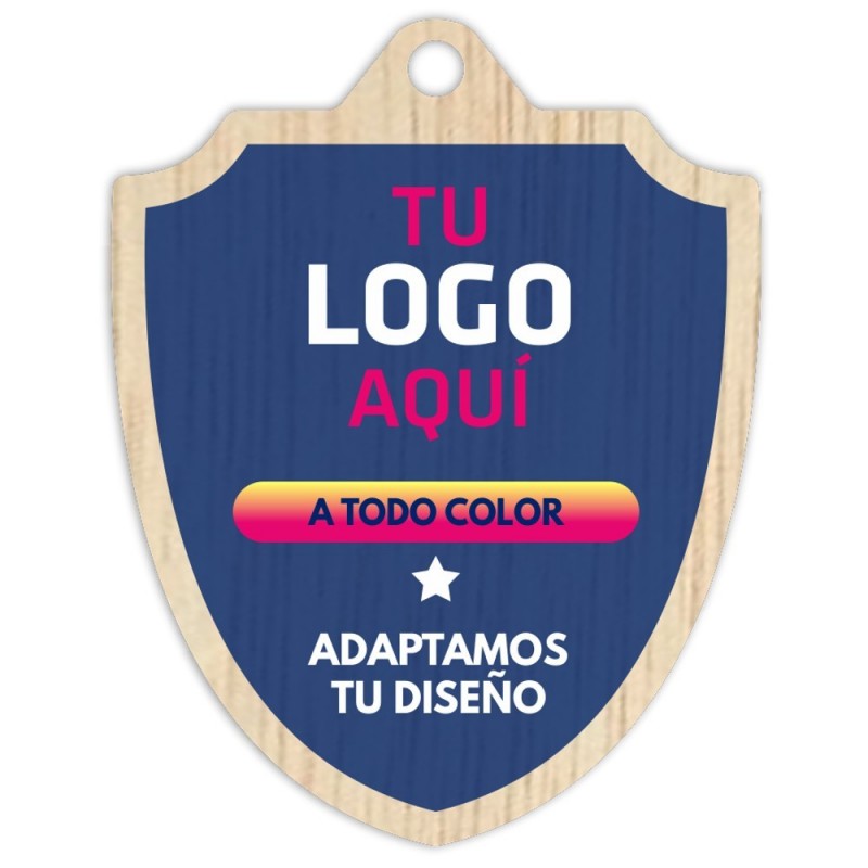 Medalla Madera 5005 Ø70mm Personalizada