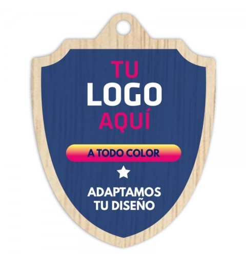 Medalla Madera 5005 Ø70mm Personalizada