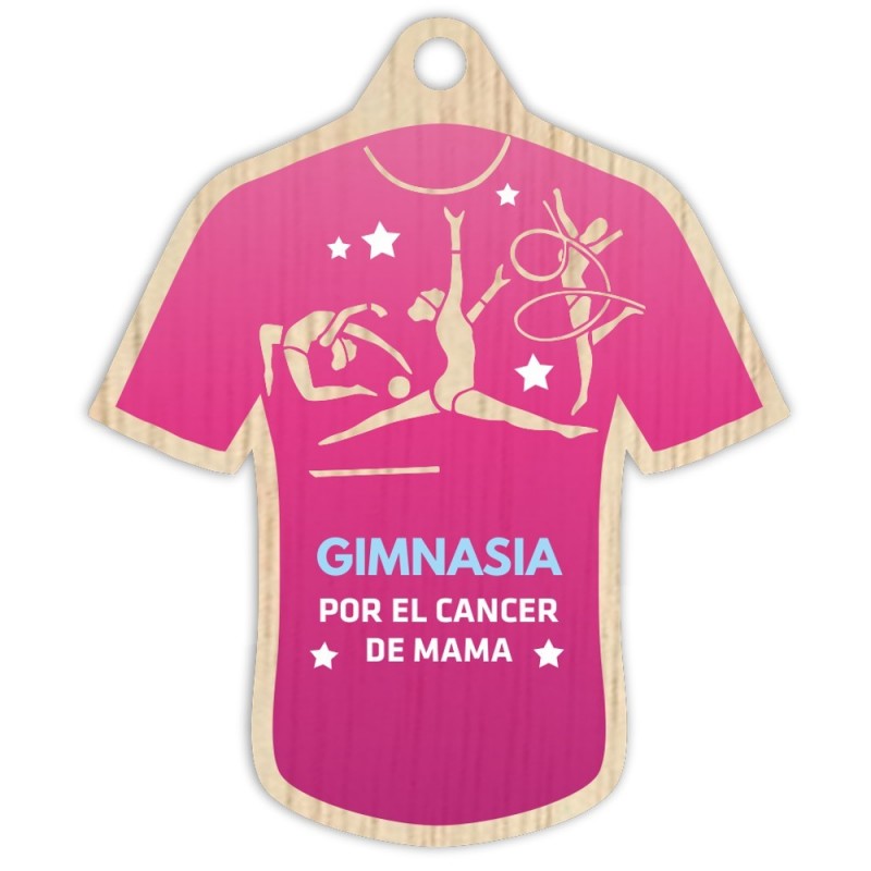 Medalla Madera 5007 Ø70mm Personalizada