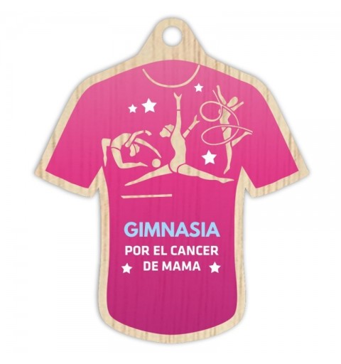 Medalla Madera 5007 Ø70mm Personalizada