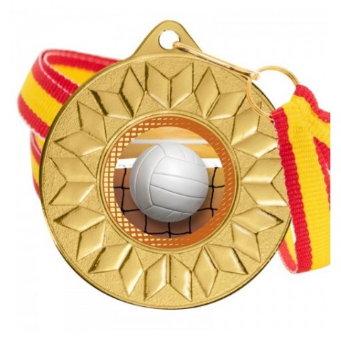 Medalla Voleibol 5617 Oro Ø50mm