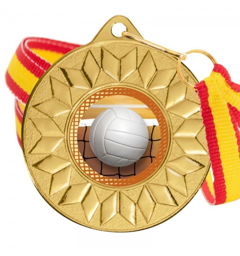 Medalla Voleibol 5617 Oro Ø50mm