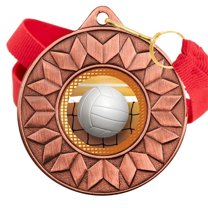 Medalla Voleibol 5617 Bronce Ø50mm