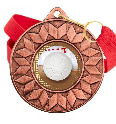 Medalla Fútbol Sala Color 5617 Bronce Ø50mm