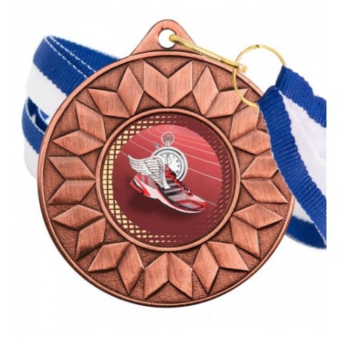 Medalla Atletismo Color 5617 Bronce Ø50mm