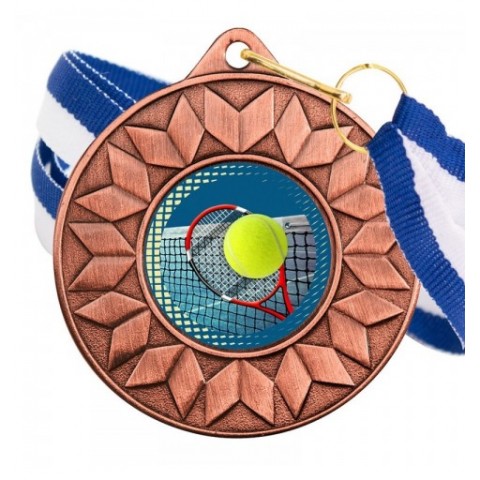 Medalla Tenis Color 5617 Bronce Ø50mm