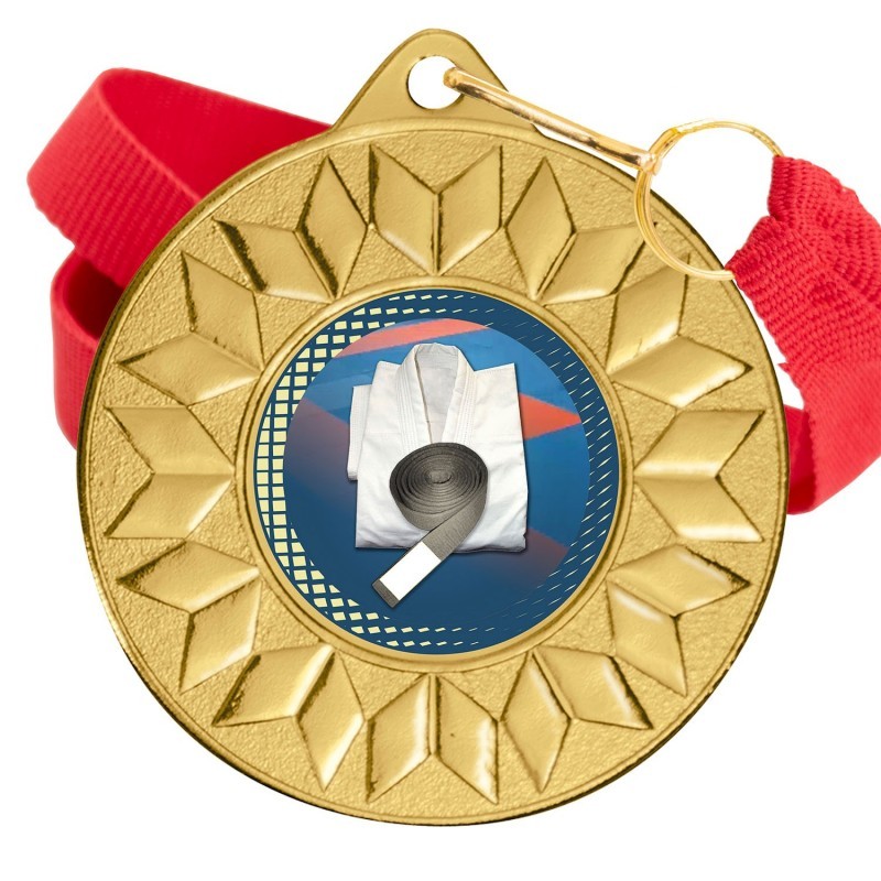 Medalla Judo Color 5617 Oro Ø50mm