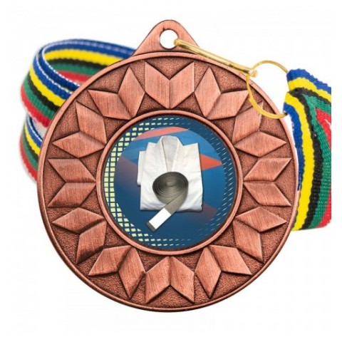 Medalla Judo Color 5617 Bronce Ø50mm