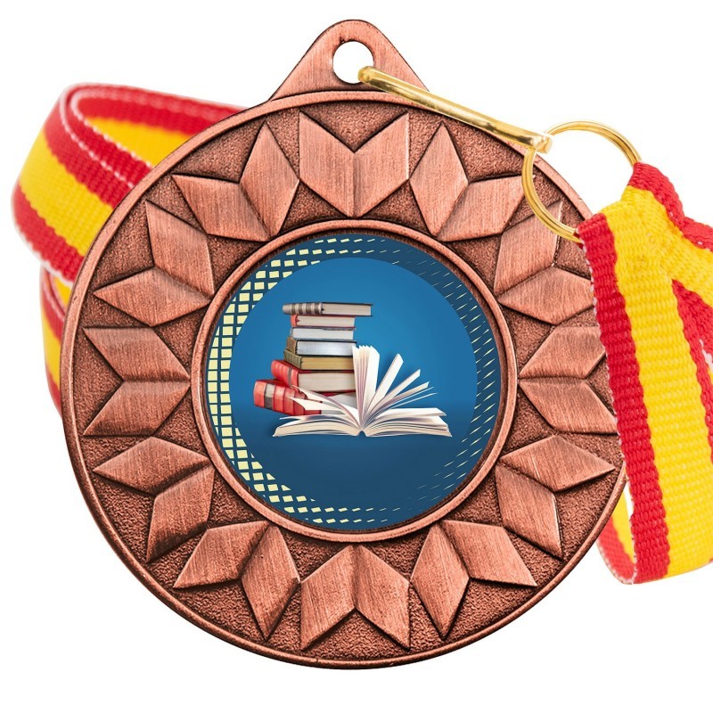 Medalla Cultura Color 5617 Bronce Ø50mm