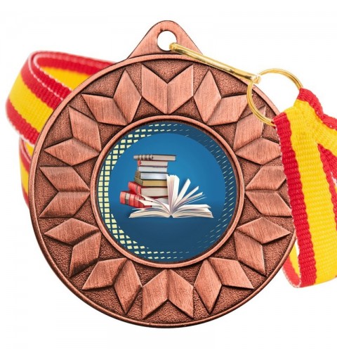 Medalla Cultura Color 5617 Bronce Ø50mm