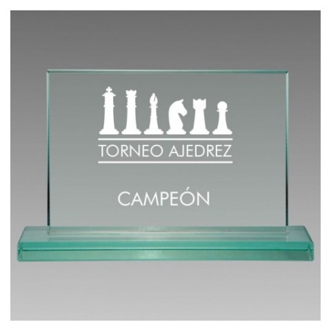 Trofeo Placa Cristal 0569