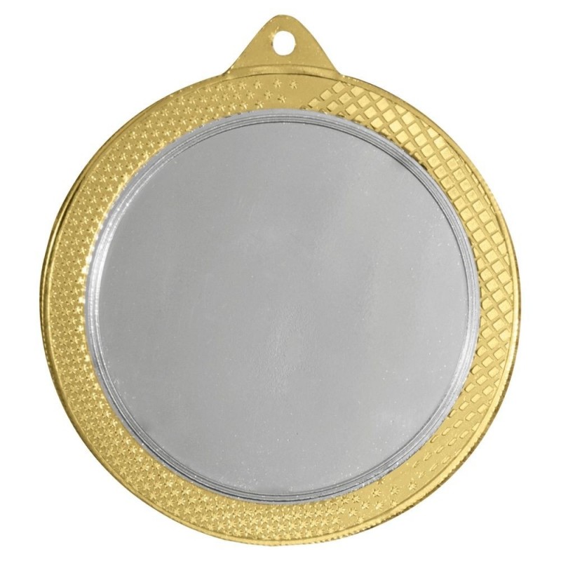 Medalla Fútbol Bicolor 57 mm