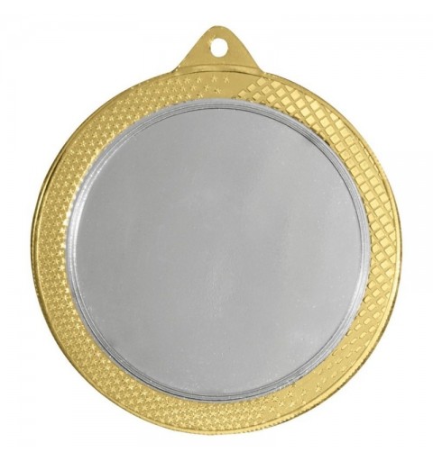 Medalla Fútbol Bicolor 57 mm