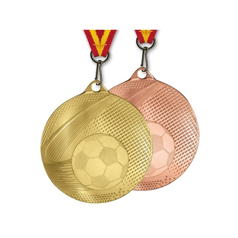 Medalla Fútbol Efecto 57 mm