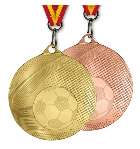 Medalla Fútbol Efecto 57 mm