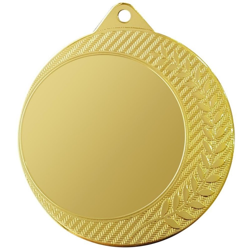 Medalla Deportiva Creative King Dorado Ø70mm