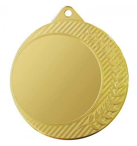 Medalla Deportiva Creative King Dorado Ø70mm