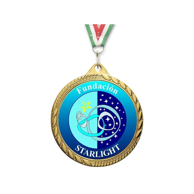 Medalla Deportiva Creative Plus 60mm