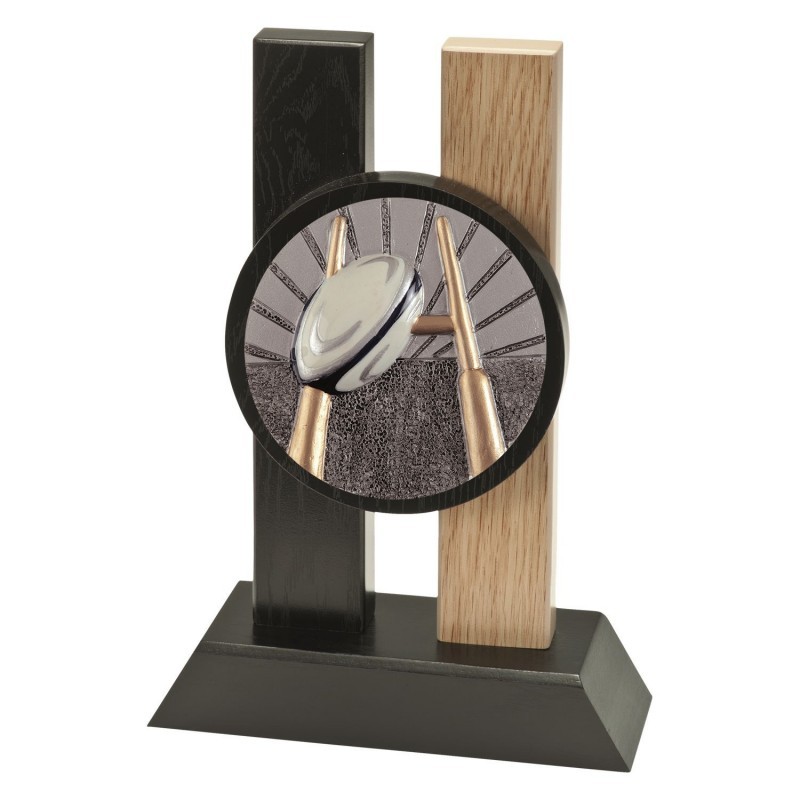 Trofeo Madera Disco Rugby 1721