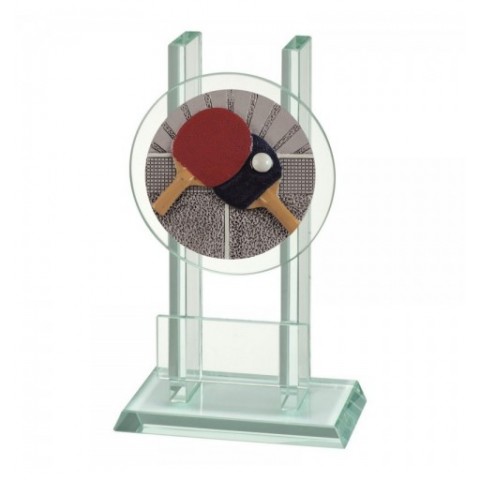 Trofeo Cristal  Disco Tenis de Mesa 0903