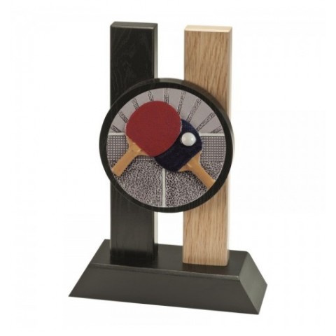 Trofeo Madera Disco Tenis de Mesa 1721