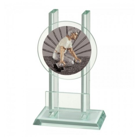 Trofeo Cristal  Disco Petanca 0903