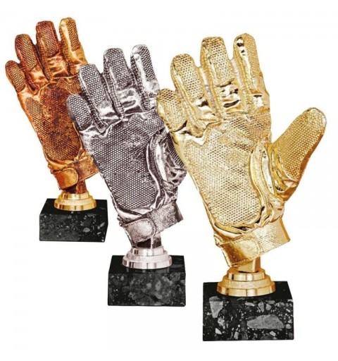 Trofeo Guante de Oro 30 cm