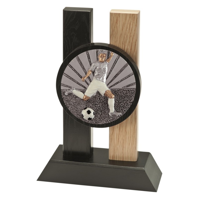 Trofeo Madera Disco Fútbol-Jugador 1721