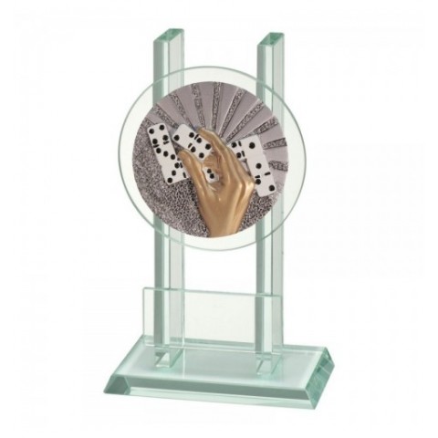 Trofeo Cristal  Disco Dominó 0903