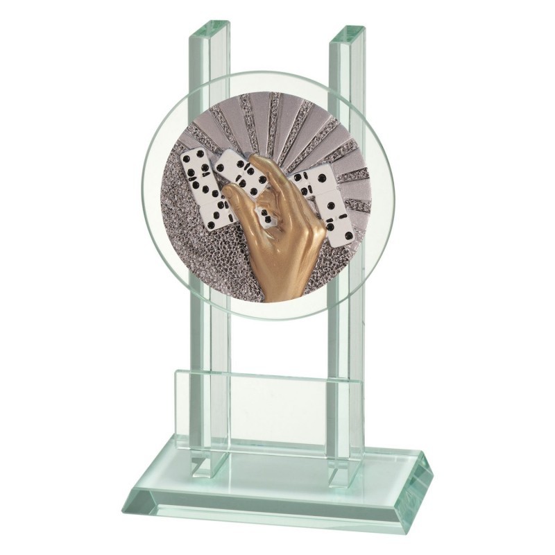 Trofeo Cristal  Disco Dominó 0903