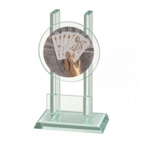 Trofeo Cristal  Disco Cartas 0903