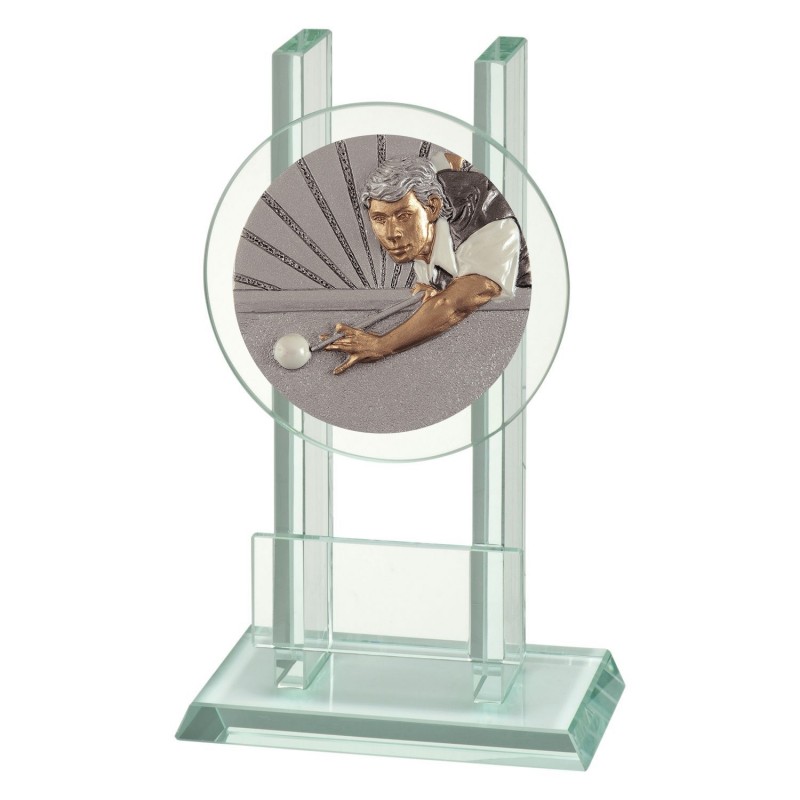 Trofeo Cristal  Disco Billar 0903