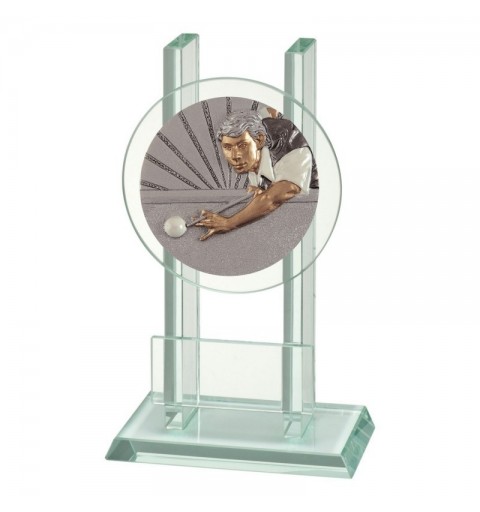Trofeo Cristal  Disco Billar 0903