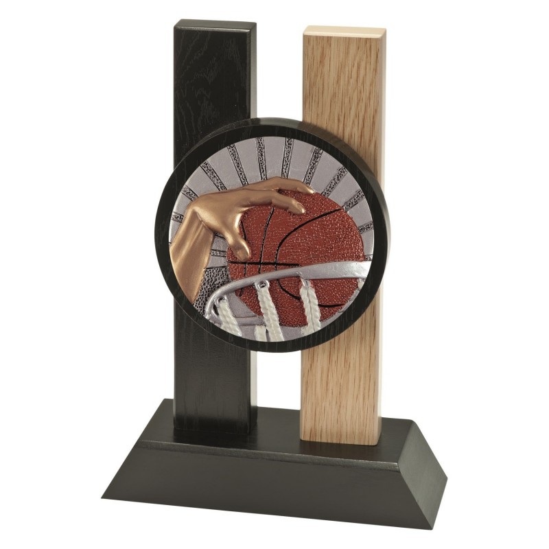 Trofeo Madera Disco Baloncesto 1721