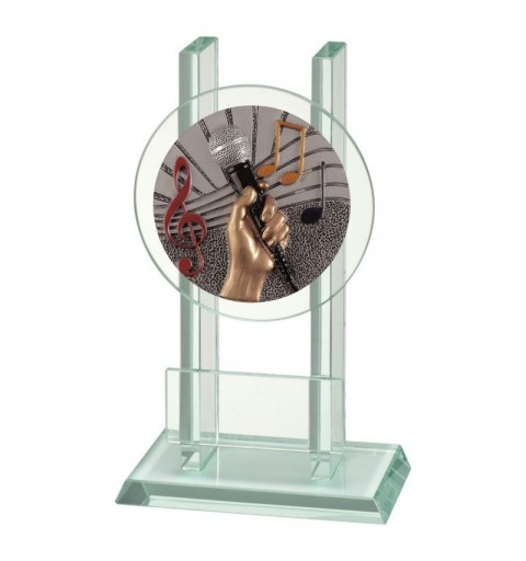 Trofeo Cristal  Disco Karaoke 0903