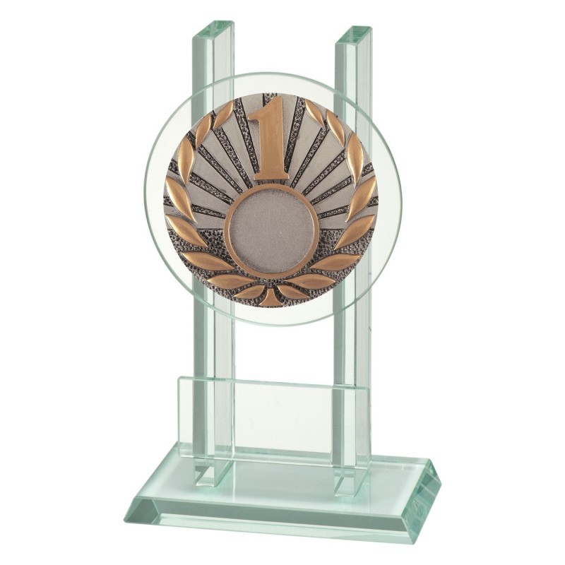 Trofeo Cristal  Disco Alegórico 1 0903