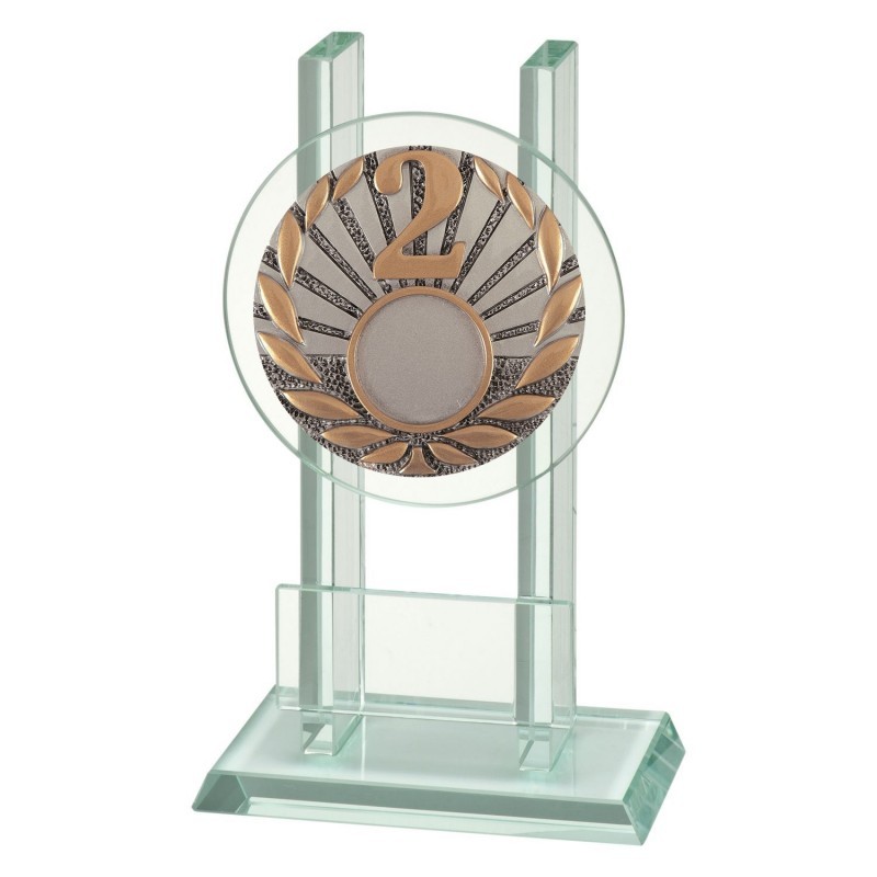 Trofeo Cristal  Disco Alegórico 2 0903