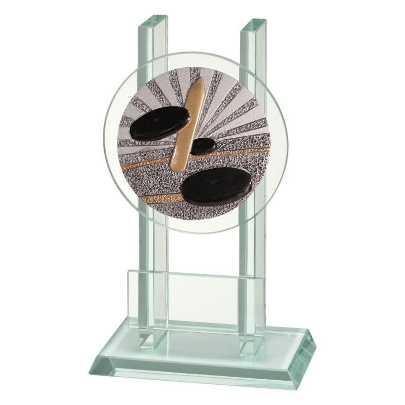 Trofeo Cristal  Disco Malla 0903