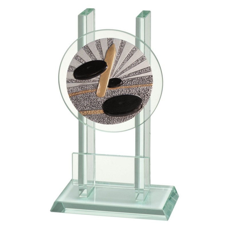 Trofeo Cristal  Disco Malla 0903