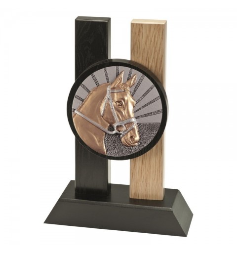 Trofeo Madera Disco Hipica1721