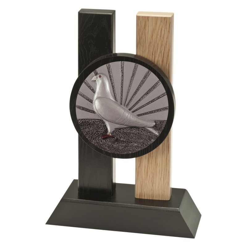 Trofeo Madera Disco Colombicultura 1721