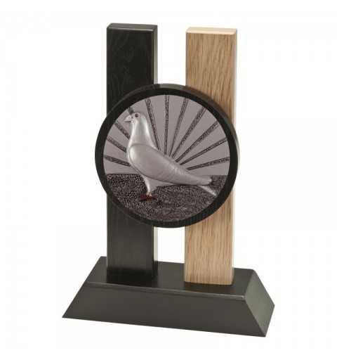 Trofeo Madera Disco Colombicultura 1721