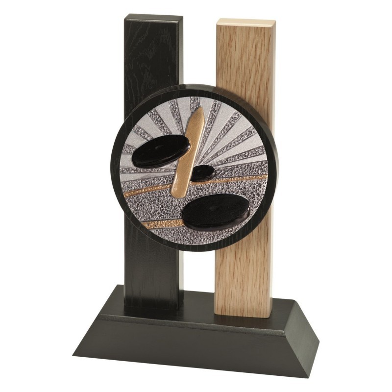 Trofeo Madera Disco Malla 1721