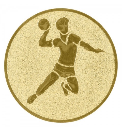 CENTRO Ø25 MM ORO BALONMANO - ADH