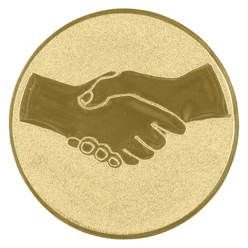 CENTRO Ø25 MM ORO AMISTAD - ADH